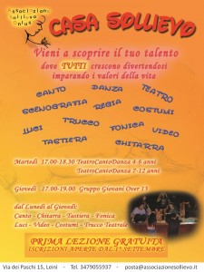 Volantino Sollievo