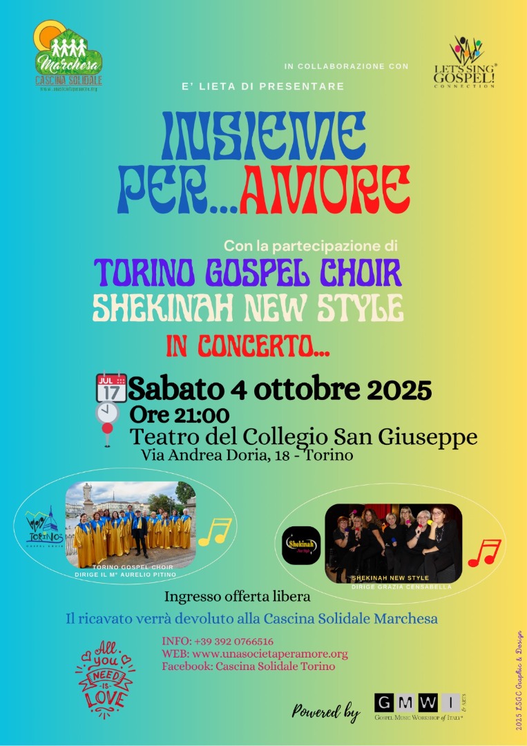 concerto gospel Torino